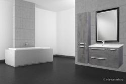 Пенал Bellezza Луиджи 35 L серый