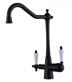 Смеситель KAISER Vincent 31844-2 Black Marble