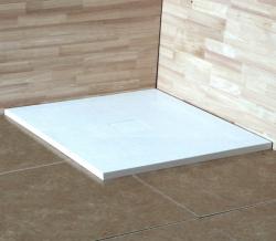 Душевой поддон каменный RGW ST/T-0099W (белый) 90х90х2.5