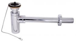 958Z Сифон KAISER для раковины с вып. (хром)
