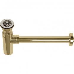 958Z-Gold Сифон KAISER для раковины с вып.