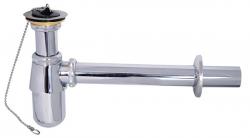 973Z Сифон KAISER для раковины с вып. (хром)