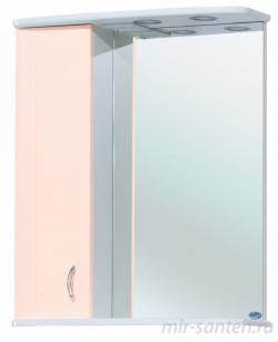 Зеркало-шкаф Bellezza Астра 60 L бежевое