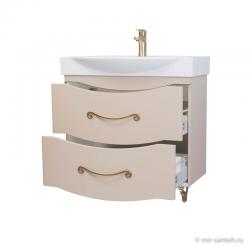 Тумба с раковиной Bellezza Сесилия 105 капучино