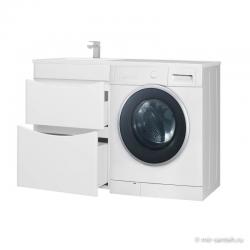 Тумба с раковиной Bellezza Олиссия 120 с 2 ящиками