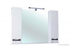 Зеркало-шкаф Bellezza Абрис 120