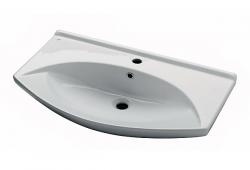 Тумба с раковиной Bellezza Лагуна 85 черная