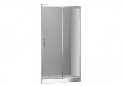 Душевая дверь Aquanet Alfa NAA6121 120, прозрачное стекло