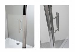 Душевой уголок Aquanet Delta NPE1131 150x80, прозрачное стекло