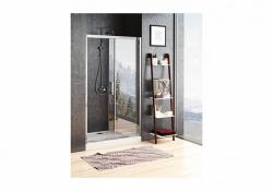 Душевая дверь Aquanet Delta NPE6121 140, прозрачное стекло