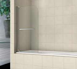 Шторка на ванну RGW SC-02 80х150 распашная с полотенцедержателем