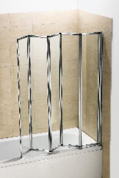 Шторка на ванну RGW SC-22 120х150 складная