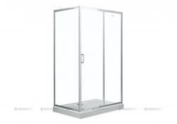 Душевая дверь Aquanet SD-1400A 140, прозрачное стекло