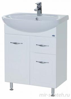 Мебель для ванной Bellezza Стелла 65 с 1 ящиком