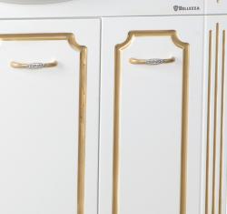Мебель для ванной Bellezza Кантри 75 с 1 ящ. (патина золото)