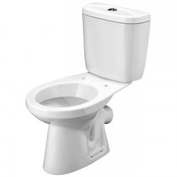 Унитаз-компакт Santek Анимо с сиденьем дюропласт, косой (под углом) выпуск