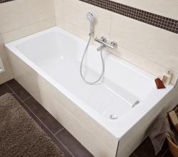 Стальная ванна Kaldewei Cayono 751 180x80 с покрытием Perl-Effekt и Anti-Slip