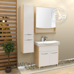 Тумба с раковиной Акватон ИНФИНИТИ 76 Н ясень коимбра