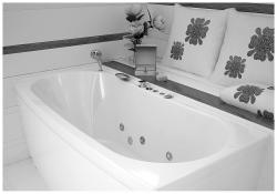 Акриловая ванна Aquanet Izabella 160x75