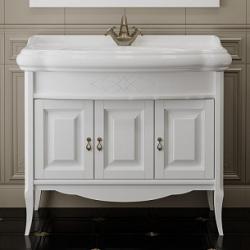 Тумба с раковиной Opadiris ЛОРЕНЦО 100 белая