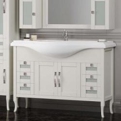 Тумба с раковиной Opadiris МИРАЖ 120 слоновая кость