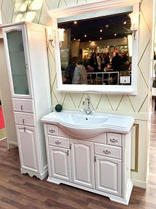 Тумба с раковиной Opadiris РИСПЕКТО 100 белый