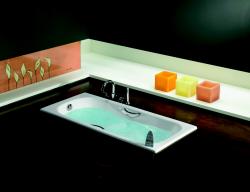 Ванна чугунная Roca Malibu 170x75 с отверстиями под ручки