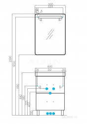 tumba-pod-rakovinu-aquaton-amerina-60-n-temno-korichnevaya-1a169201am430-izdelie
