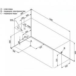 Акриловая ванна Aquanet West 160x70