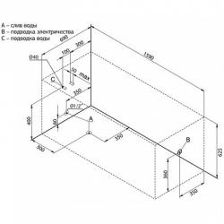 Акриловая ванна Aquanet West 160x70